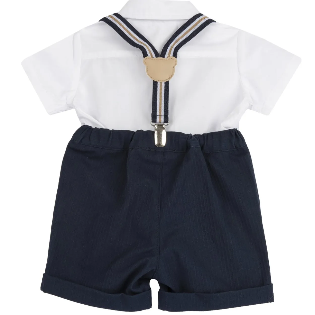 Completo camicia manica corta e pantaloni corti