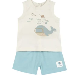 Completo canotta con pantaloni corti