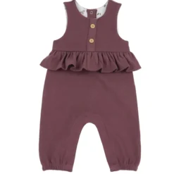 Completo maglia con salopette lunga