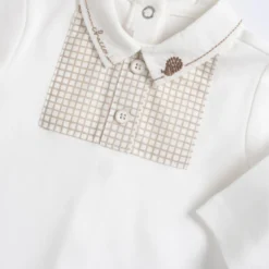 Completo maglia e pantaloni con piedini