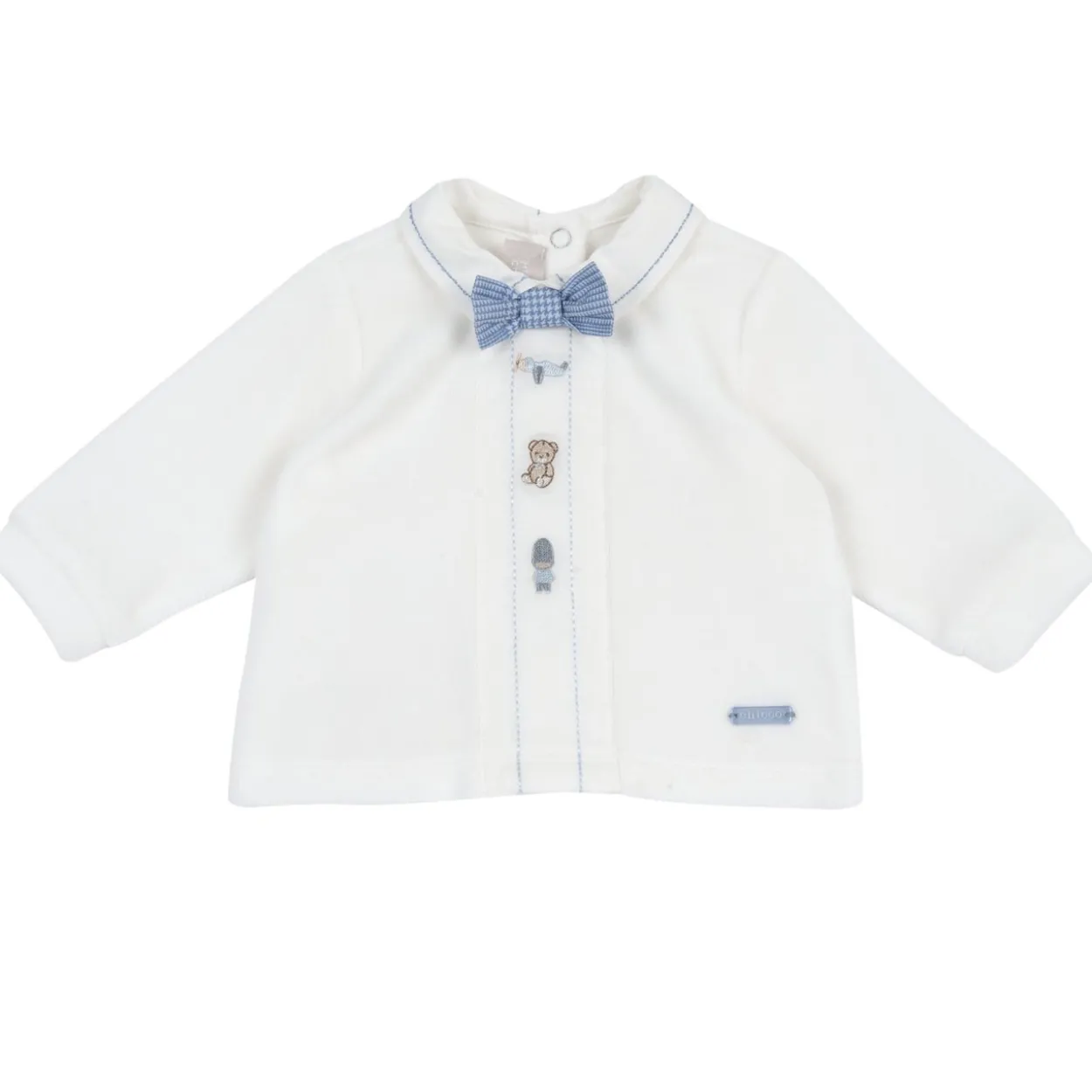 Completo maglia e pantaloni con piedini
