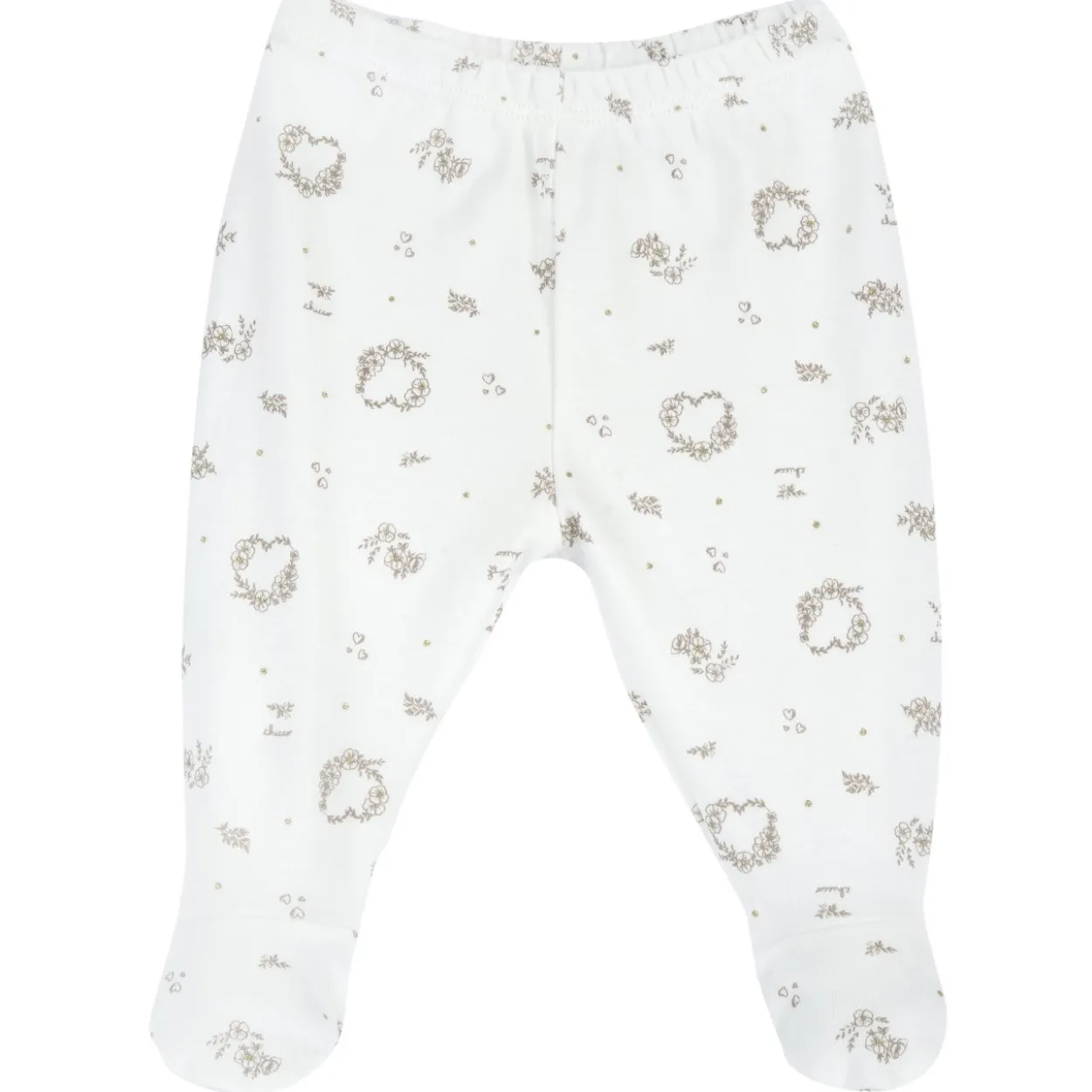 Completo maglia e pantaloni con piedini