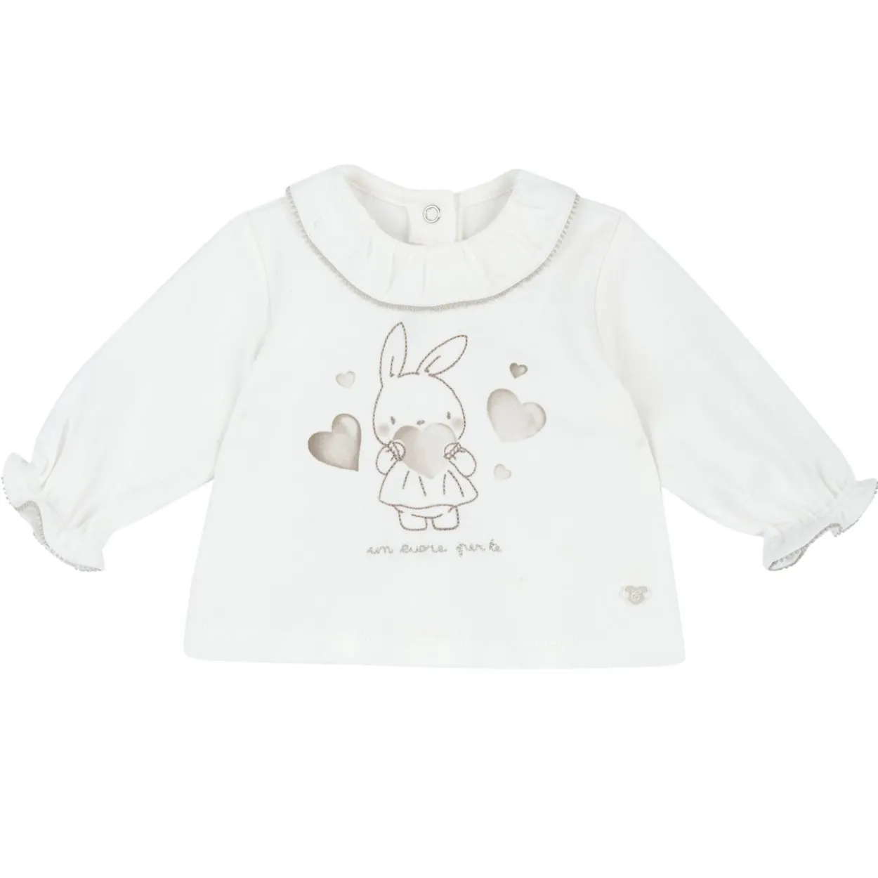 Completo maglia e pantaloni con piedini