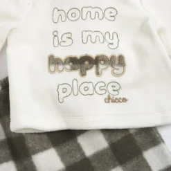 Completo maglia e pantaloni con piedini