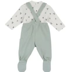 Completo maglia e pantaloni con piedini