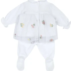 Completo maglia e pantaloni con piedini
