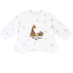Completo maglia e pantaloni con piedini