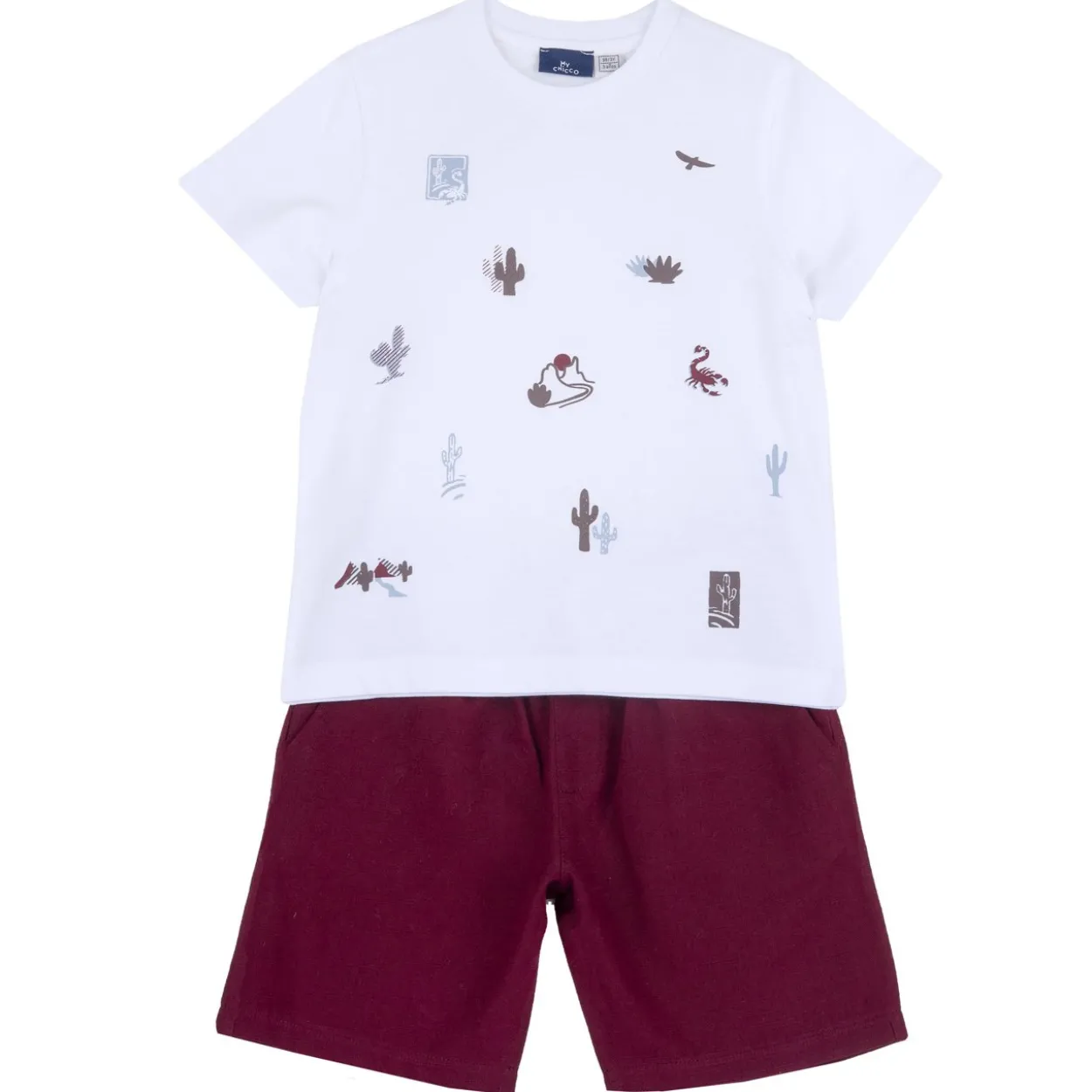 Completo maglietta con pantaloni corti