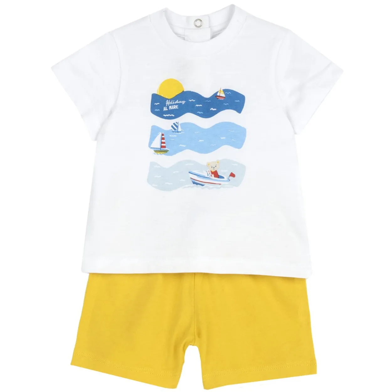 Completo maglietta con pantaloni corti