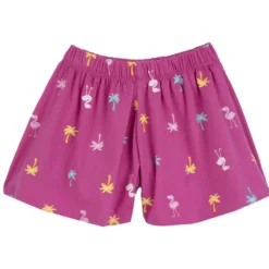 Completo maglietta con pantaloni corti fantasia