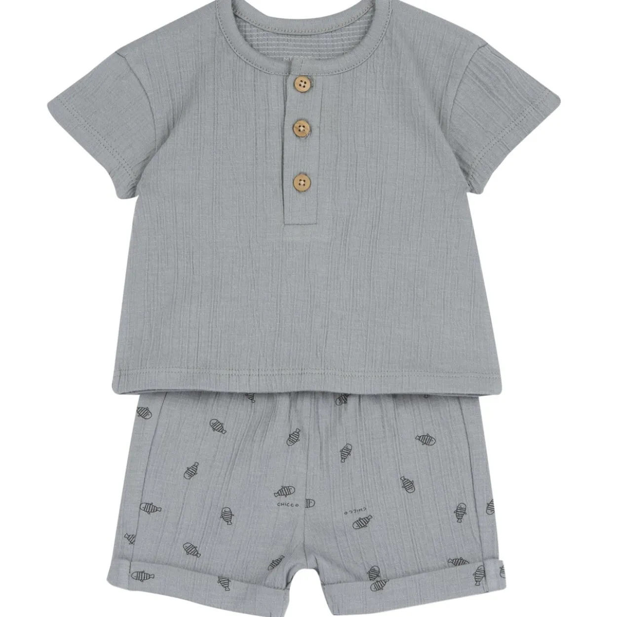 Completo maglietta e pantaloni corti