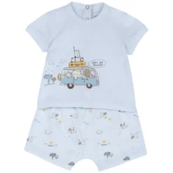 Completo maglietta e pantaloni corti