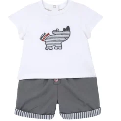 Completo maglietta manica corta con pantaloni corti