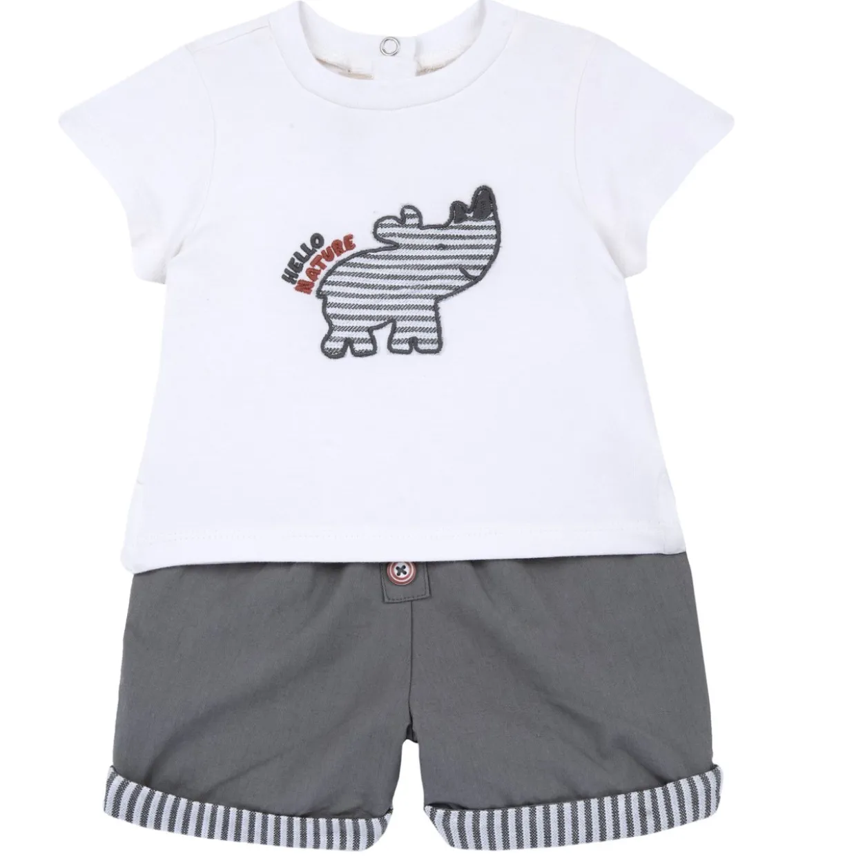 Completo maglietta manica corta con pantaloni corti