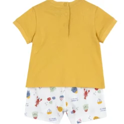Completo maglietta manica corta con pantaloni corti