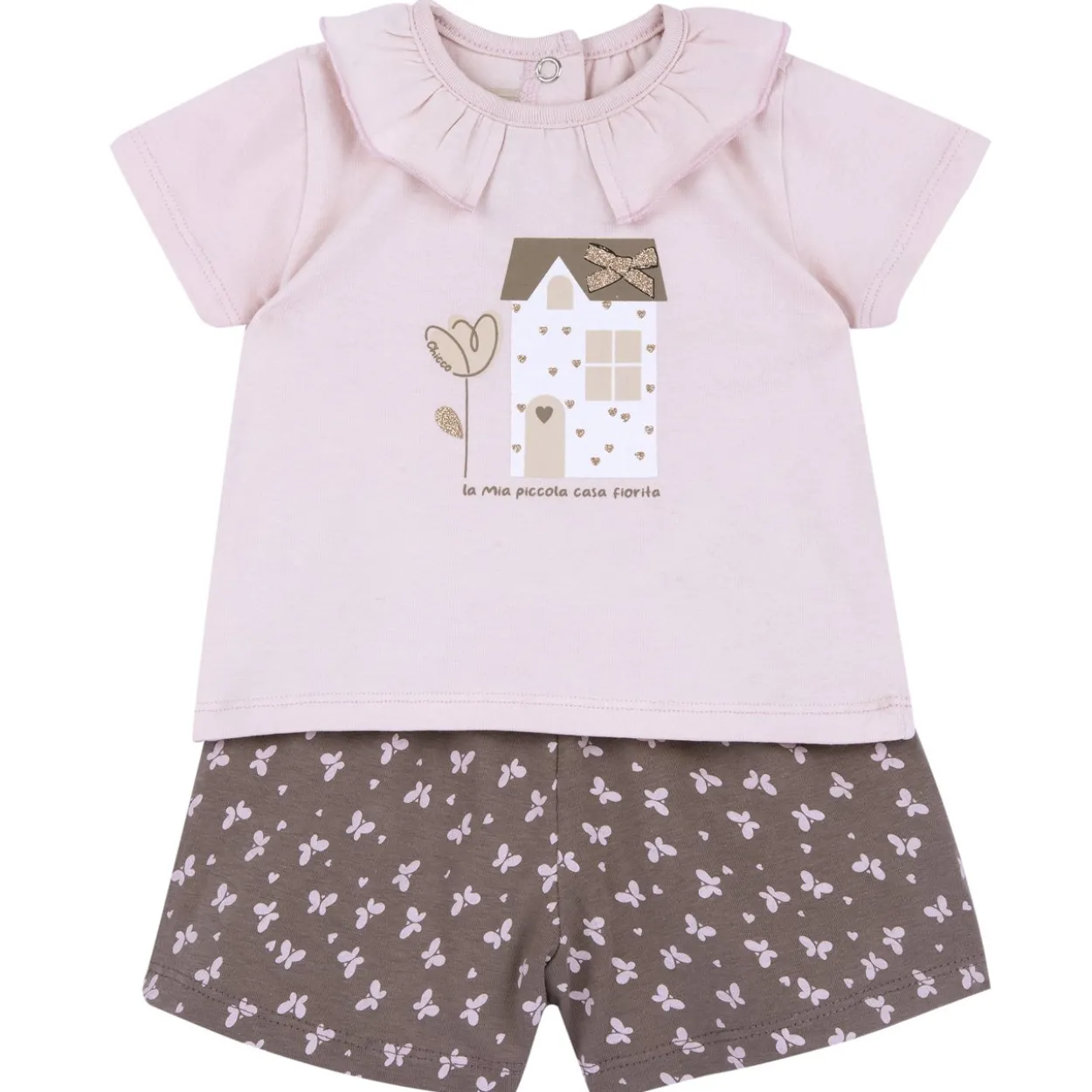Completo maglietta manica corta con pantaloni corti