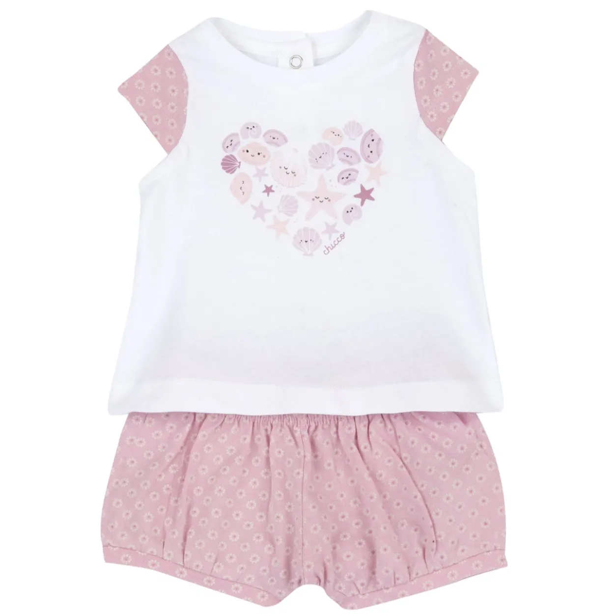 Completo maglietta manica corta con pantaloni corti