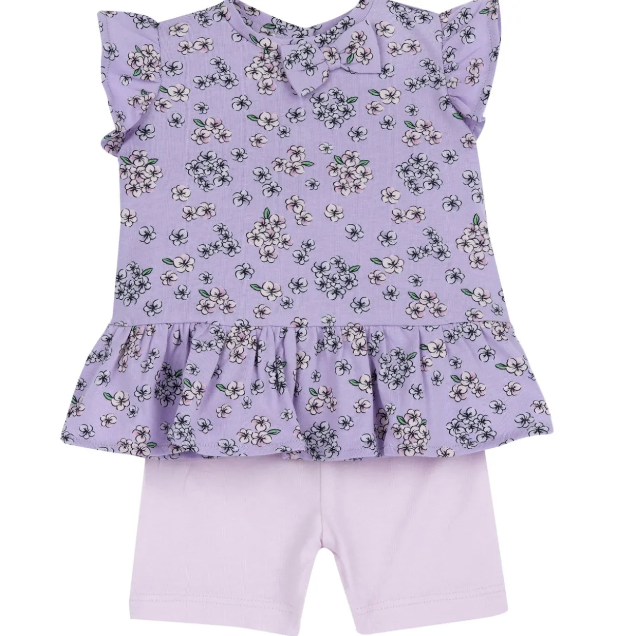 Completo manica corta con pantaloni corti