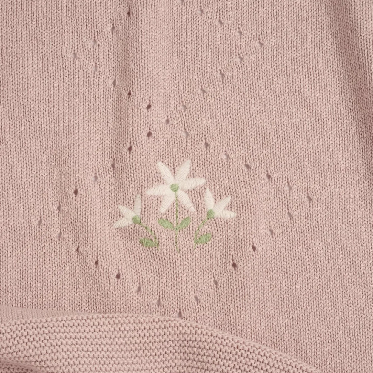 Coperta carrozzina in maglia