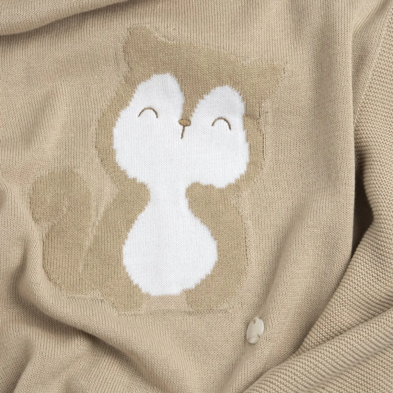 Coperta carrozzina in maglia