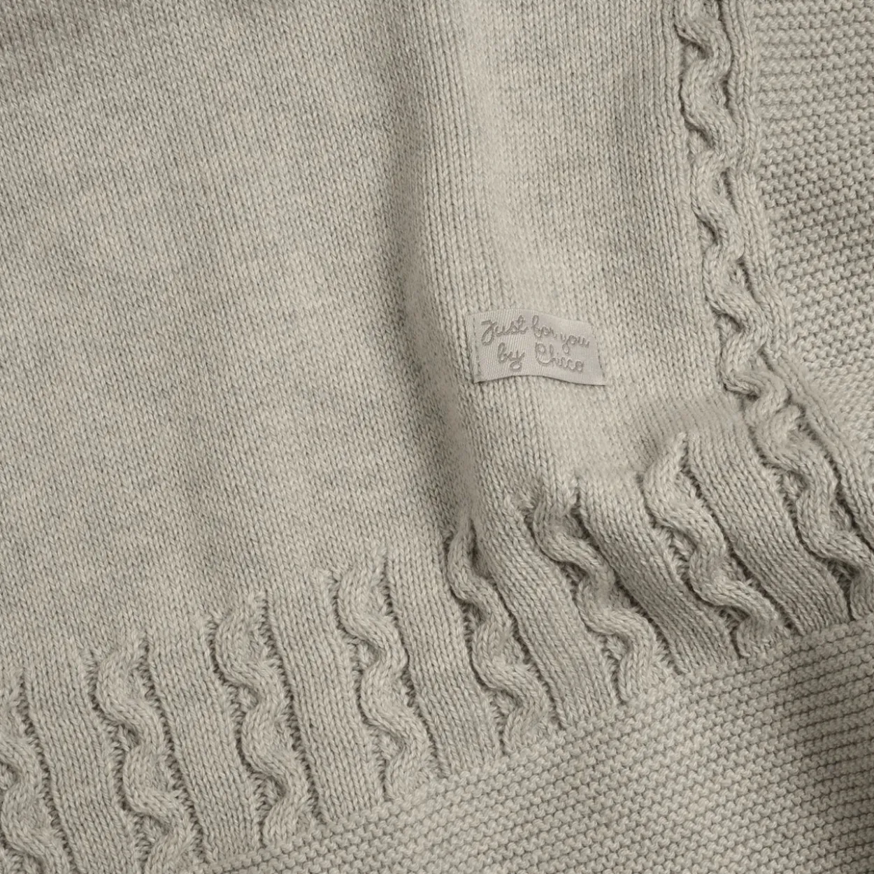 Coperta carrozzina in maglia