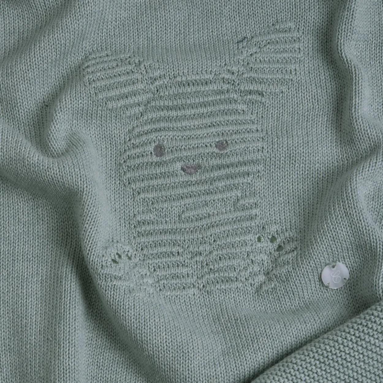 Coperta carrozzina in maglia
