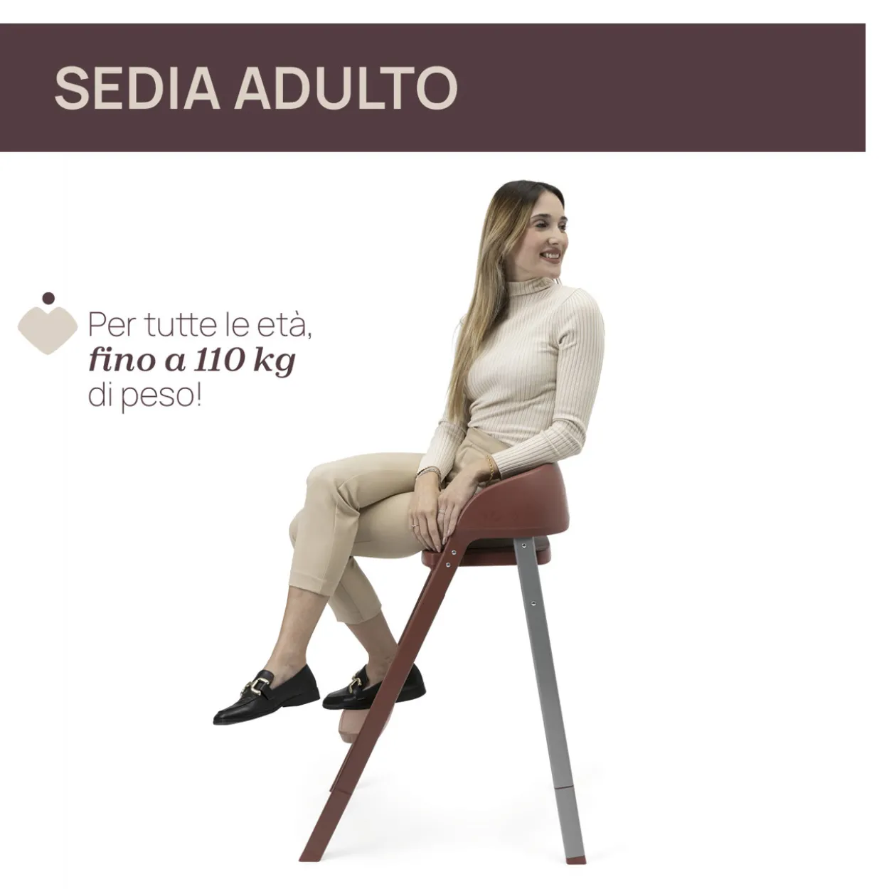 Crescendo Up sedia evolutiva