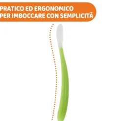 Cucchiaio in Morbido Silicone 6m+