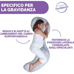 Cuscino Gravidanza Total Body - 3 pz