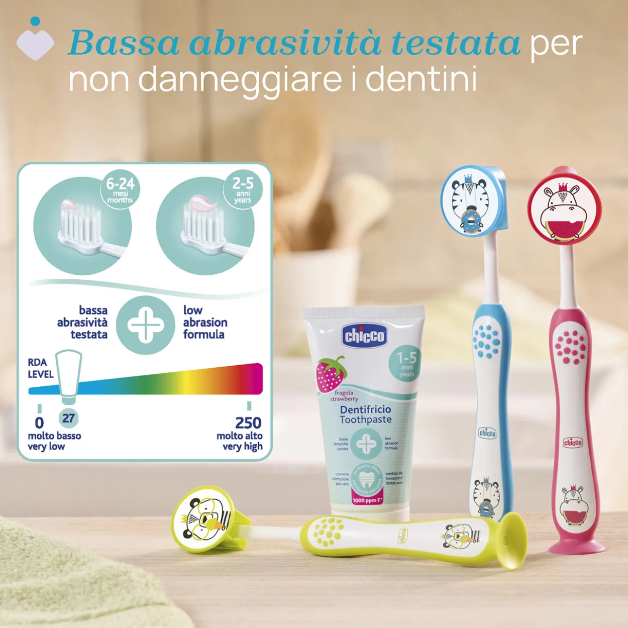 Dentifricio fragola 50 ml
