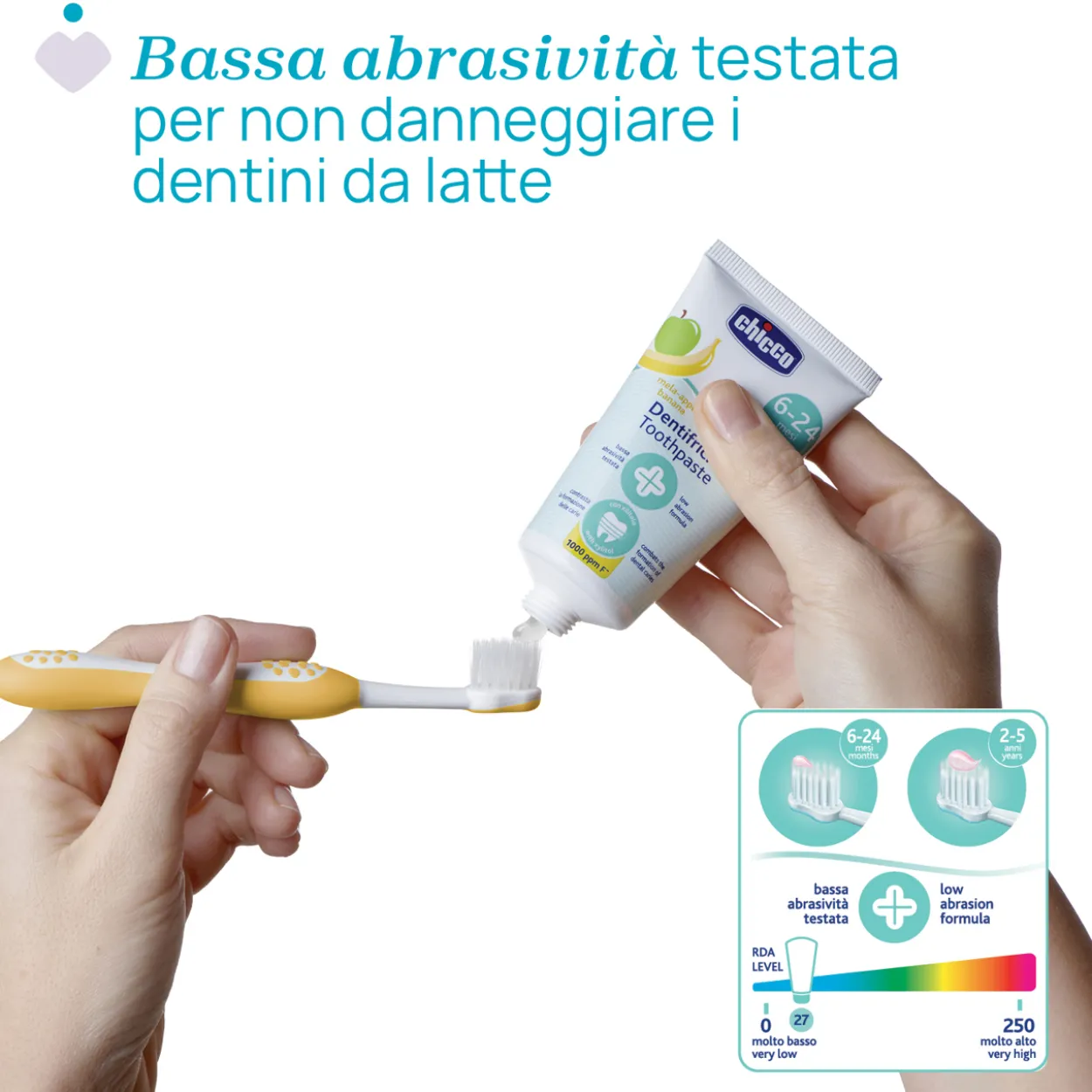 Dentifricio Mela-Banana (6-24M)