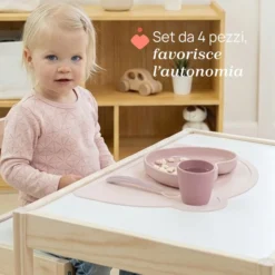 Easy Food - Set di svezzamento in silicone