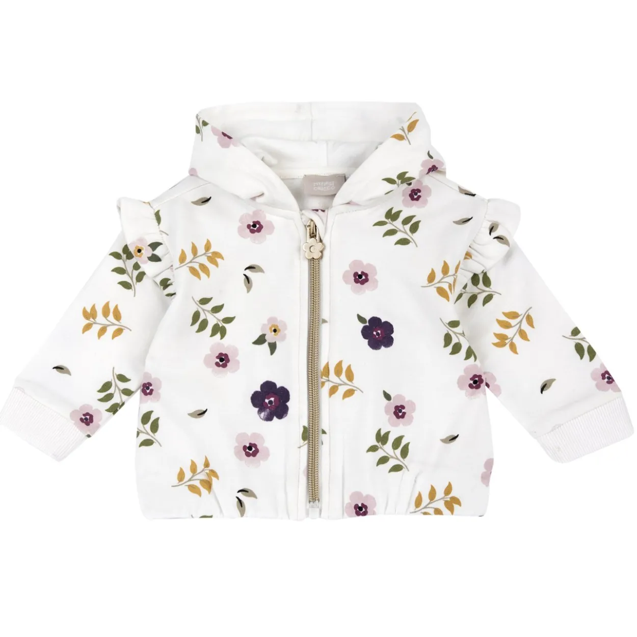 Felpa con cappuccio e zip