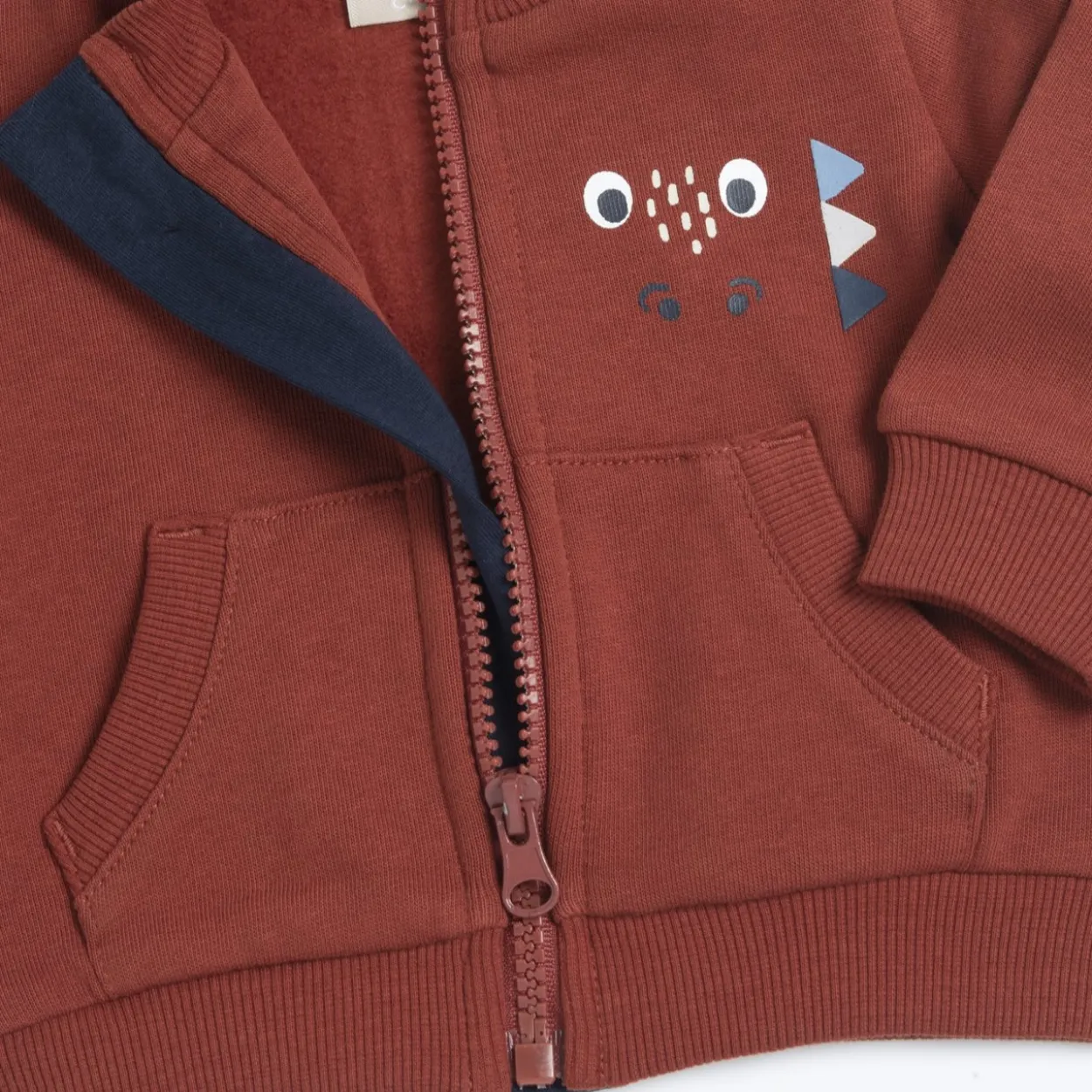 Felpa con zip