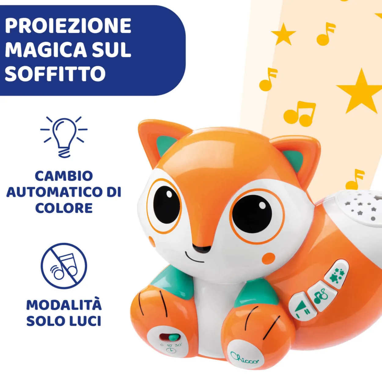 Gioco Volpe Proiettore Magic Forest