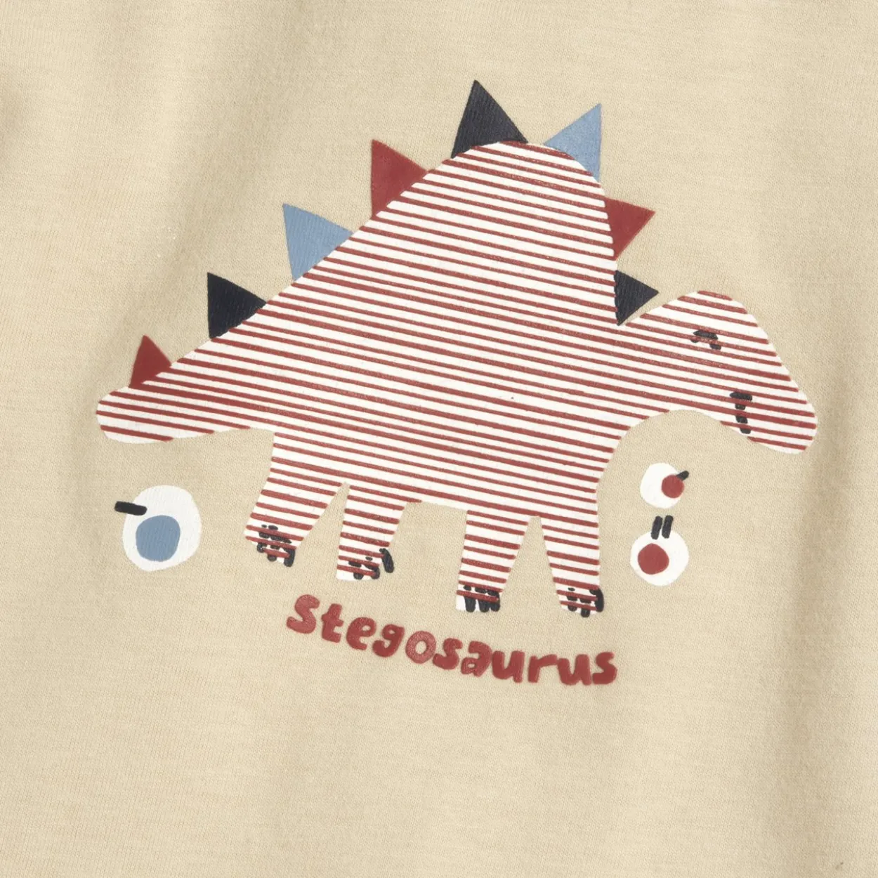 Maglietta manica lunga stampa dinosauro