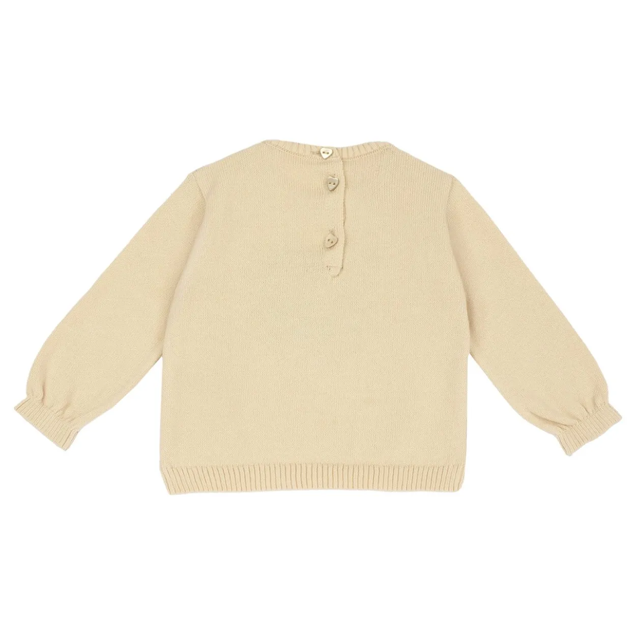 Maglione con disegno jacquard