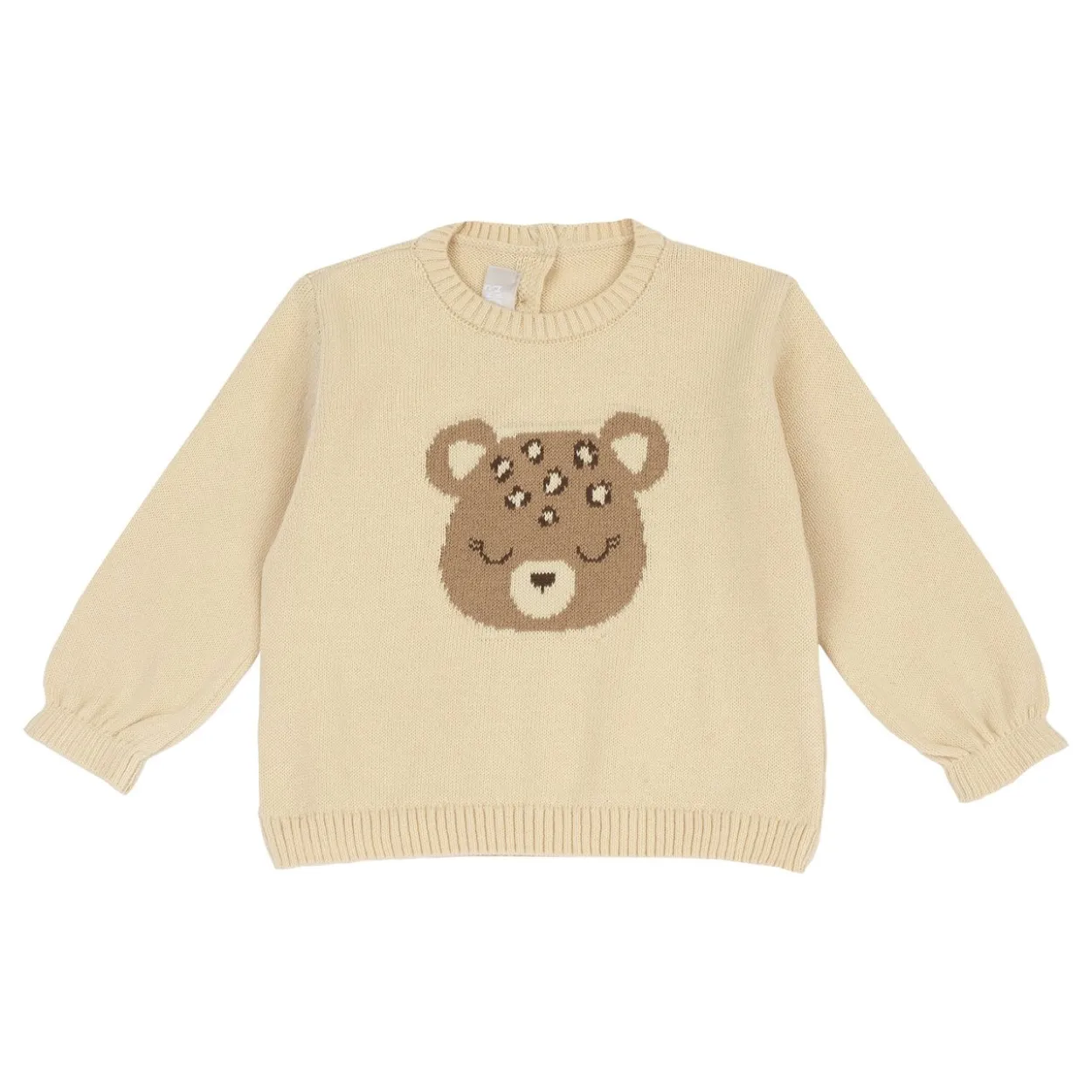 Maglione con disegno jacquard