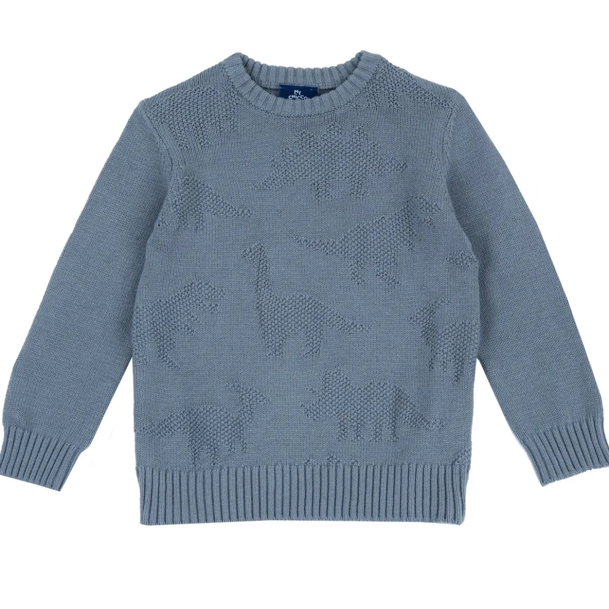 Maglione disegno jacquard Dinosauri