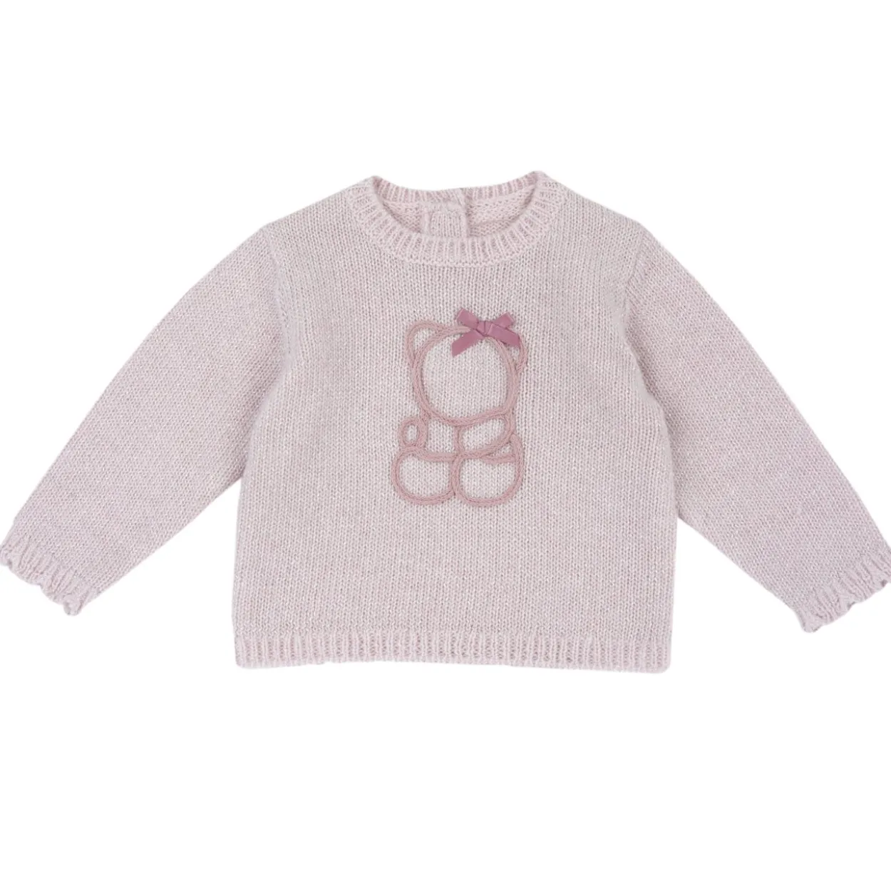 Maglione ricamato