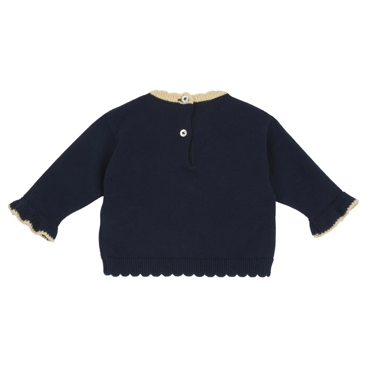 Maglione ricamato