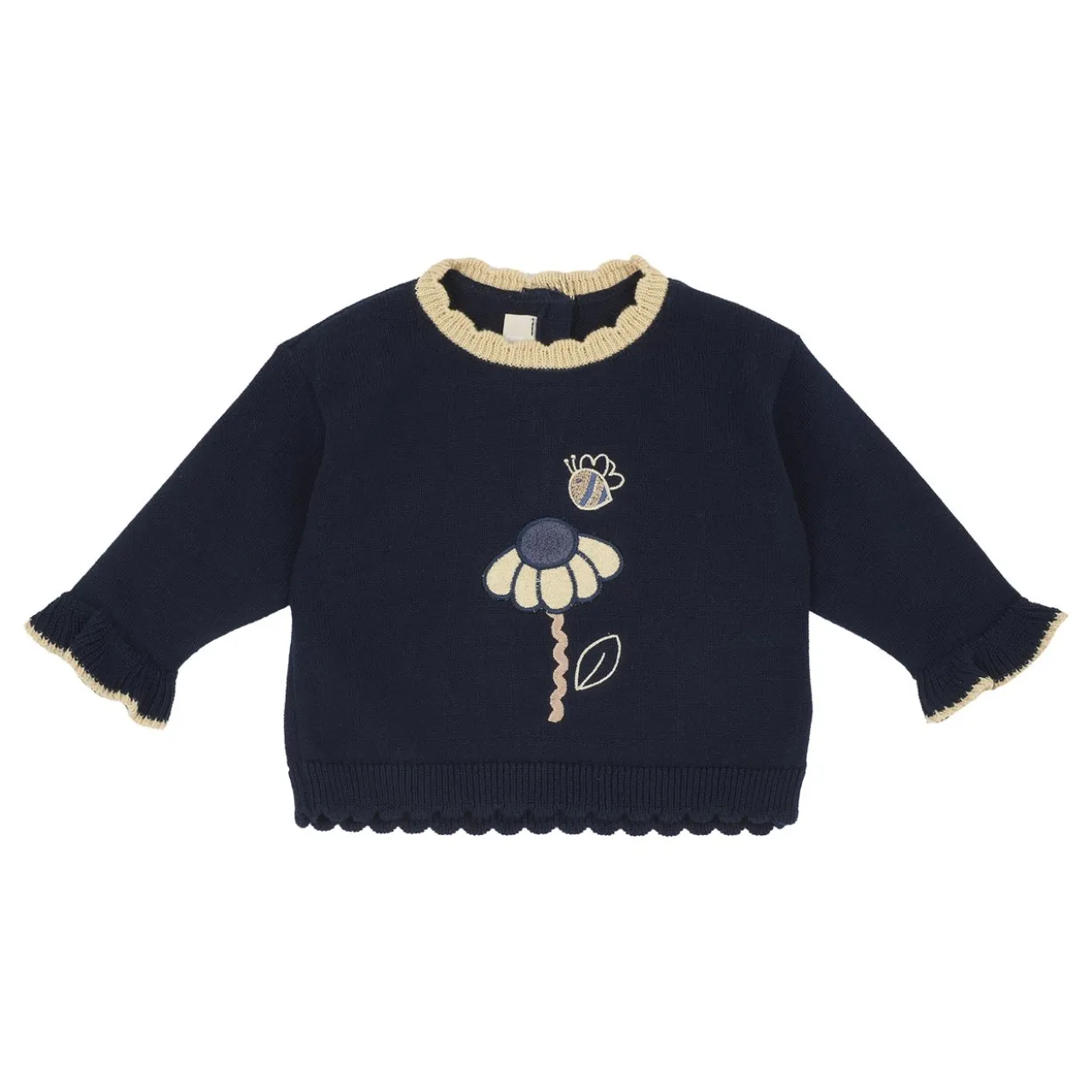 Maglione ricamato