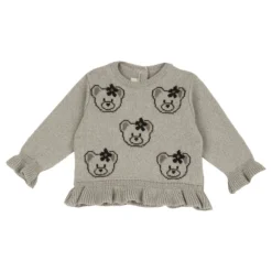 Maglione ricamato