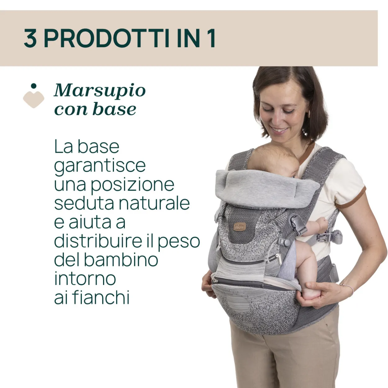 Marsupio Airy Hip Fit