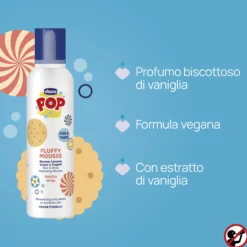 Mousse Lavante Corpo&Capelli Vanilla Wrap 200 Ml