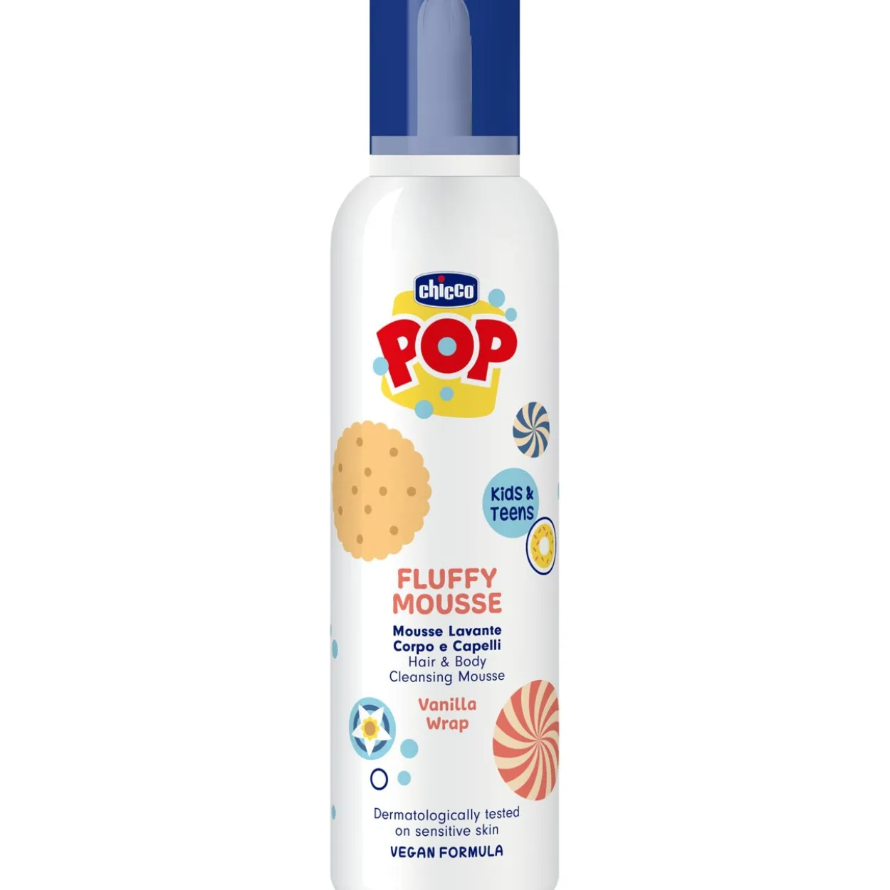 Mousse Lavante Corpo&Capelli Vanilla Wrap 200 Ml