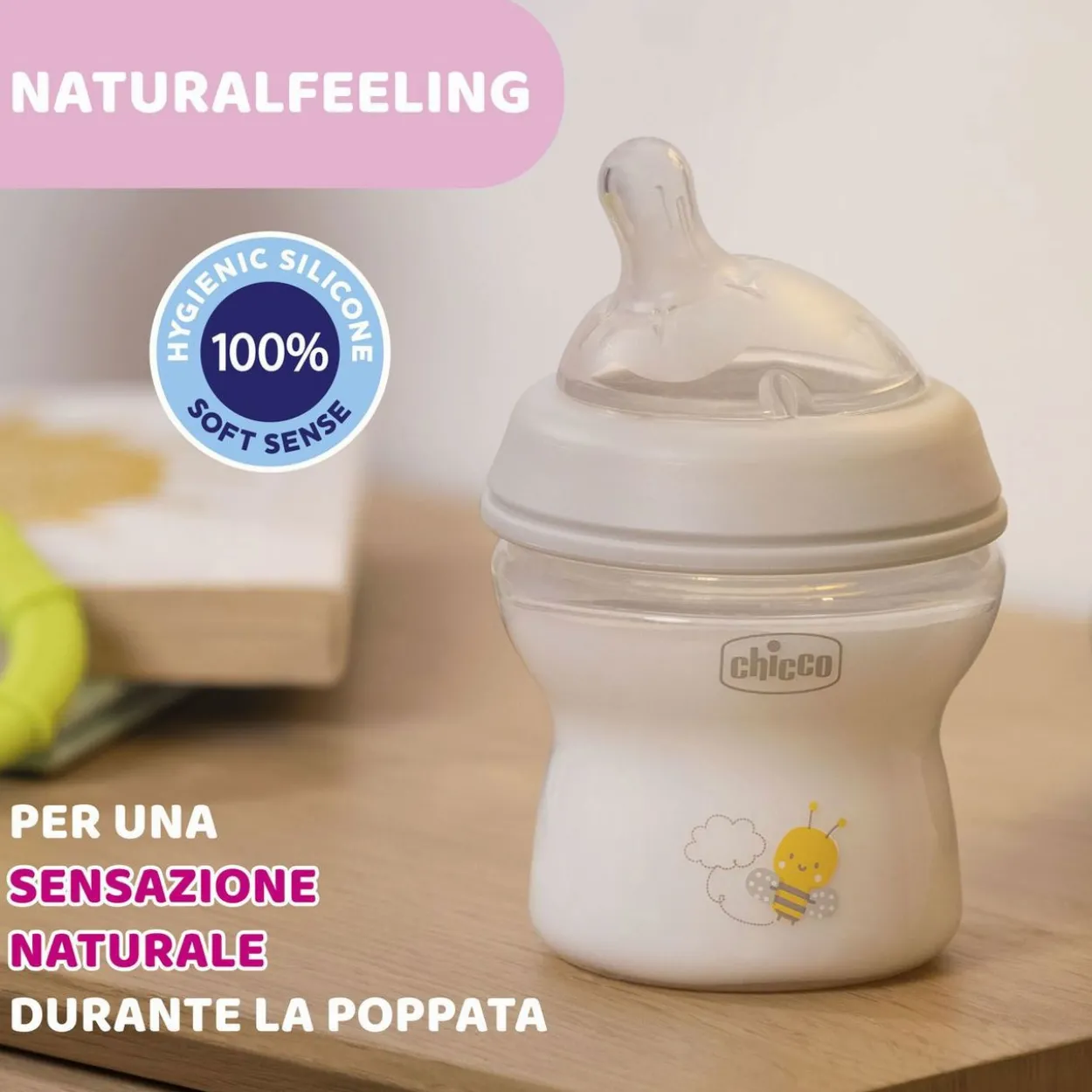 NaturalFeeling Primo Set Biberon Chicco