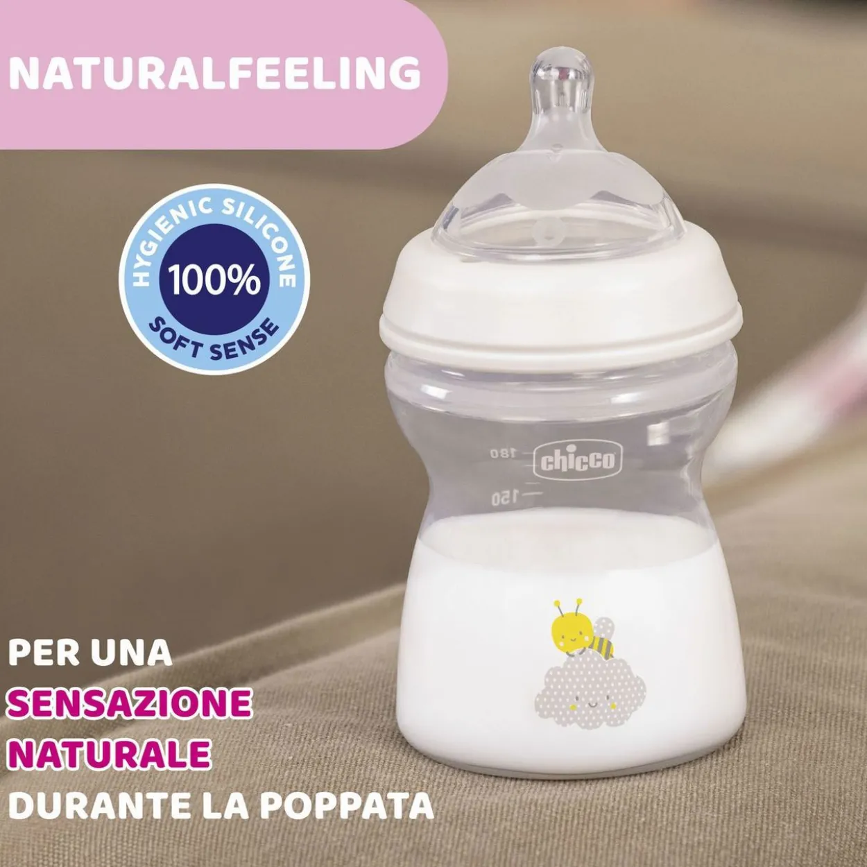 NaturalFeeling Primo Set Biberon Chicco