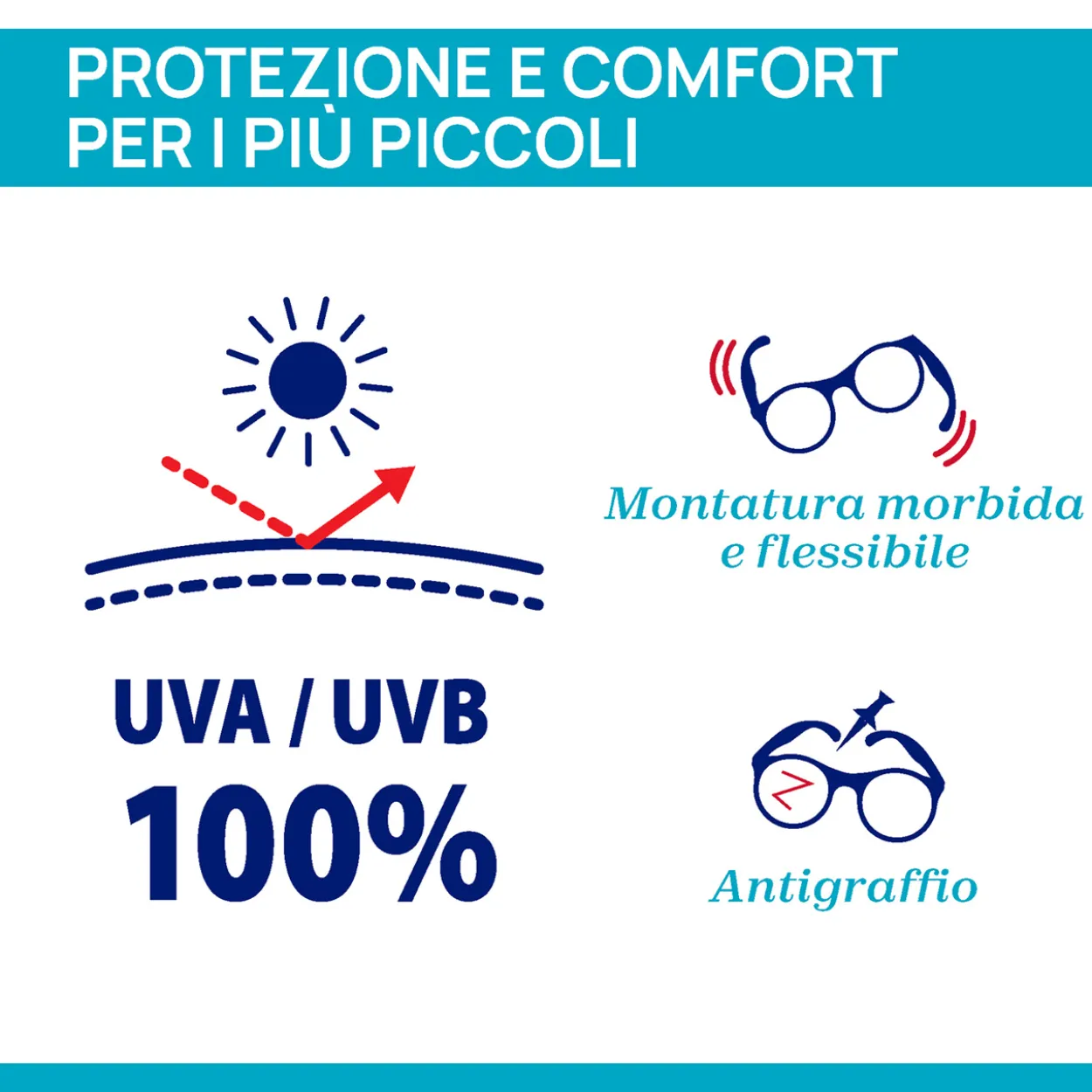 Occhiali da sole 0m+