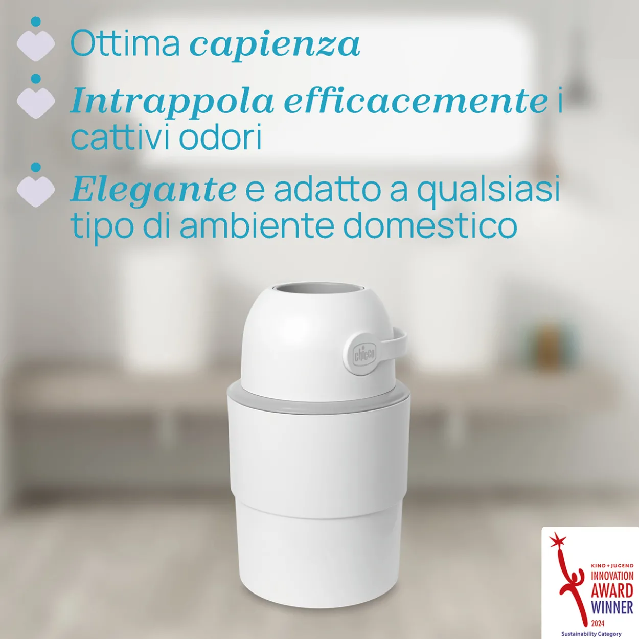 Odour OFF Mangiapannolini Telescopico